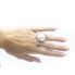 Bague PEARL en or blanc et diamants. Occasion