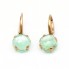 Boucles d'oreilles POMELLATO chrysoprase or rose. Nouveau