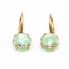 Boucles d'oreilles POMELLATO chrysoprase or rose. Nouveau