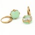 Boucles d'oreilles POMELLATO chrysoprase or rose. Nouveau