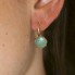 Boucles d'oreilles POMELLATO chrysoprase or rose. Nouveau