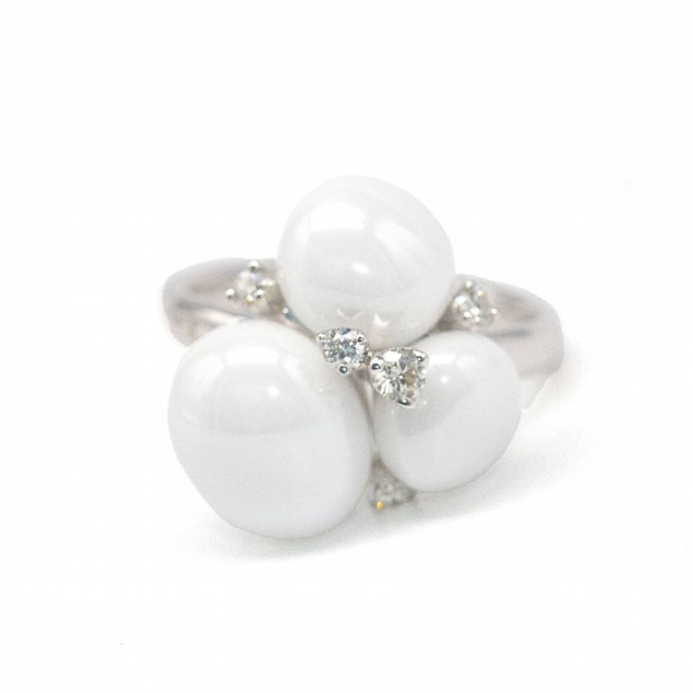 Bague POMELLATO CAPRI Or blanc....