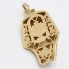 Pendentif pharaon en or 18k d'occasion