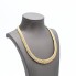 Collar trenat d'or 18k de segona mà