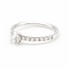 Bague en or blanc avec diamants Lab. Neuve