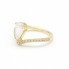 Bague en or jaune et diamant Lab. Neuve