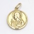 Médaille du scapulaire en or 18k d'occasion