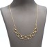 Collier d'occasion en or 18k avec perles et zircons