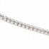 Bracelet Riviere en or blanc et diamants. Neuf