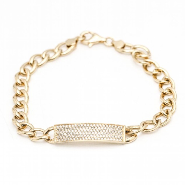 Pulsera Unisex NOMEOLVIDES Oro y...