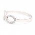 Bague INFINITY en or blanc et diamants Nouveau