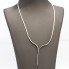 Collier d'occasion en or blanc 18k avec diamants