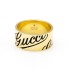 Anillo GUCCI Colección ICON PRINT de Oro Amarillo