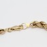 Bracelet cordon semi creux en or 18k seconde main