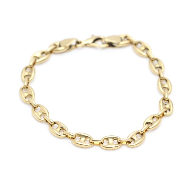 Bracelet d'occasion en or massif 18k...