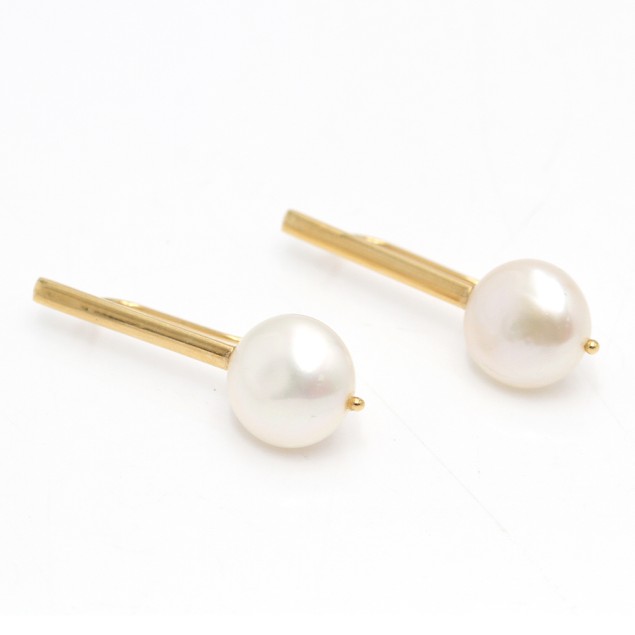 Boucles d'oreilles en or 18k avec...