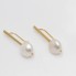 Boucles d'oreilles en or 18k avec perles d'occasion