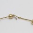 Bracelet de boules en or 18k d'occasion