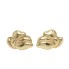 Boucles d'oreilles cerclées en or 18k d'occasion