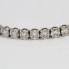 Bracelet rivière en or 18k d'occasion avec diamants