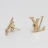 Boucles d'oreilles d'occasion en or 18 carats de type LV