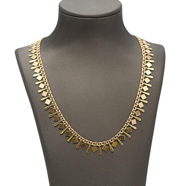 Collier d'occasion en or 18k hongrois...