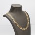 Collier d'occasion en or 18k hongrois avec flocage