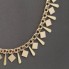 Collier d'occasion en or 18k hongrois avec flocage