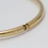 Brazalete de oro 18k con circonitas de segunda mano