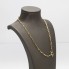 Collier d'occasion en or 18k avec zirconias