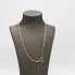 Collier d'occasion en or 18k avec zirconias