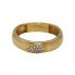 Bague d'occasion en or 18k avec zirconias cubiques