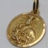 Médaille religieuse en or 18k d'occasion