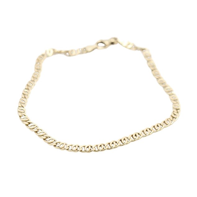 Pulsera ojo de perdiz de oro 18k de...