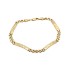 Bracelet alterné en or 18 carats d'occasion