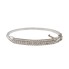 Bracelet en or blanc 18k avec diamants d'occasion