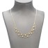 Collier d'occasion en or 18k avec perles et zircons