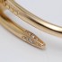 Bracelet CARTIER JUST UN CLOU en or 18k avec diamants