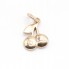 Pendentif DODO CHERRY en or rose et rubis