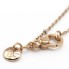 DODO Collier Trebol en or rose