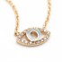 Collier NOCO EYE en or rose et diamants