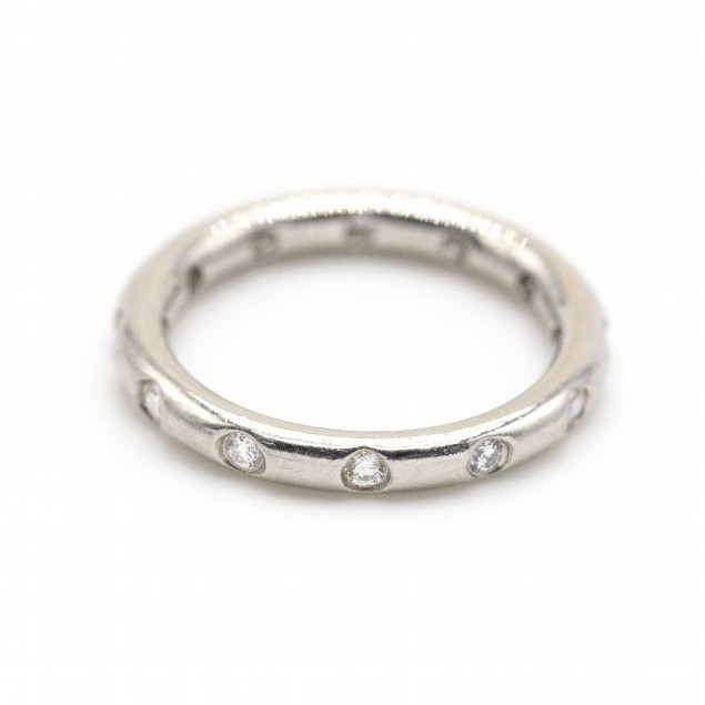 Bague Tiffany & Co. en platine et...