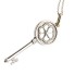 Collier TIFFANY KEY en or blanc et diamants