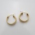 Boucles d'oreilles d'occasion en or 18k à motif grec