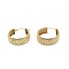 Boucles d'oreilles d'occasion en or 18k à motif grec