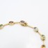 Pulsera de oro 18k con piedras preciosas de segunda mano