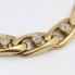 Bracelet bilbao en or 18k d'occasion avec diamants