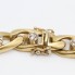 Bracelet bilbao en or 18k d'occasion avec diamants