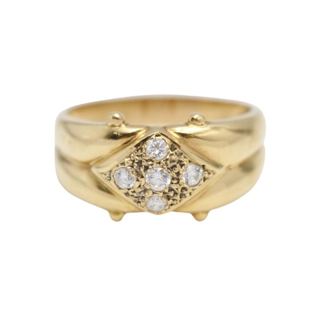 Bague d'occasion en or 18k avec...