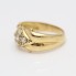 Bague d'occasion en or 18k avec zirconias